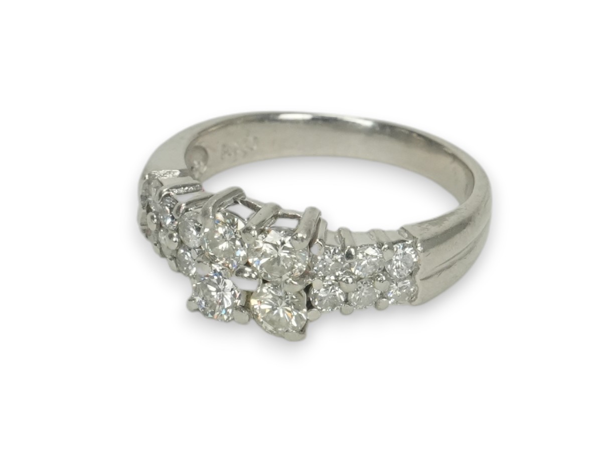 投稿記事「ダイヤモンド リング Pt900 1.00ct プラチナを買取しました！」の商品画像
