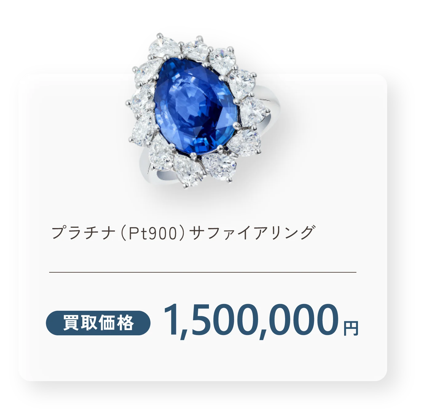 プラチナ（Pt900）ブラックオパールリング 買取価格4,000,000円
