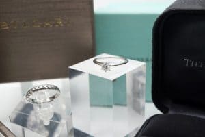 投稿記事「ブルガリの結婚指輪・ティファニーの婚約指輪を高価買取いたしました！」の商品画像