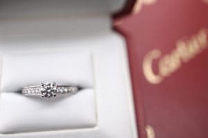 投稿記事「カルティエの婚約指輪を高価買取いたしました！」の商品画像