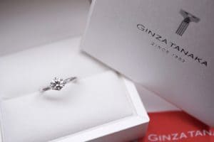 投稿記事「ギンザタナカの婚約指輪を高価買取いたしました！」の商品画像