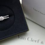 ヴァンクリーフ＆アーペルの婚約指輪を高価買取いたしました！