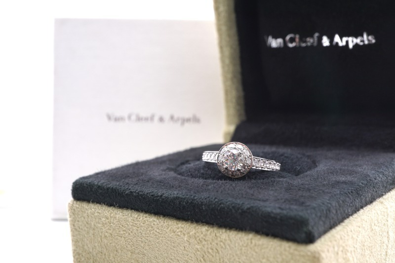 投稿記事「ヴァンクリーフ＆アーペルの婚約指輪を高価買取いたしました！」の商品画像