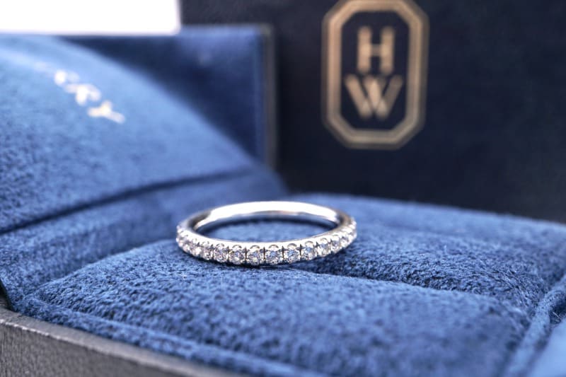 ハリーウィンストンの結婚指輪を高価買取いたしました 銀座でダイヤ買取を依頼するなら買取専門店おもいお 株式会社tieel