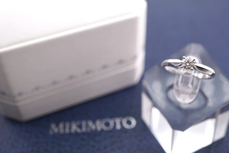 投稿記事「ミキモトの婚約指輪を高価買取いたしました！」の商品画像