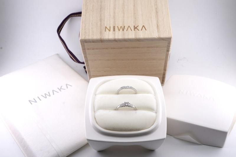 投稿記事「ニワカの婚約指輪・結婚指輪を高価買取いたしました！」の商品画像
