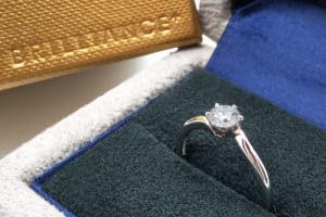 投稿記事「ブリリアンス+の婚約指輪を高価買取いたしました！」の商品画像