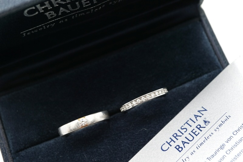 投稿記事「クリスチャンバウアーの結婚指輪を高価買取いたしました！」の商品画像