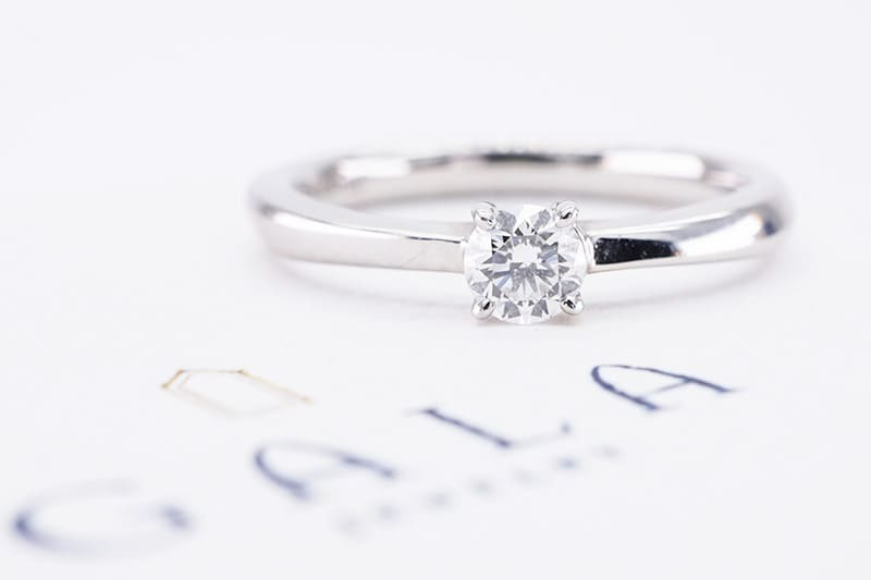 投稿記事「ガラジュエリーの婚約指輪を高価買取いたしました！」の商品画像
