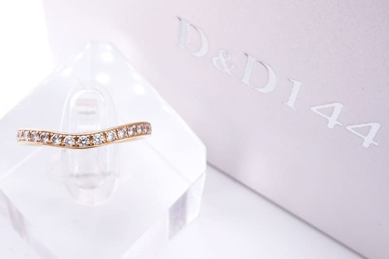 投稿記事「D&D144の婚約指輪と結婚指輪を高価買取いたしました！」の商品画像