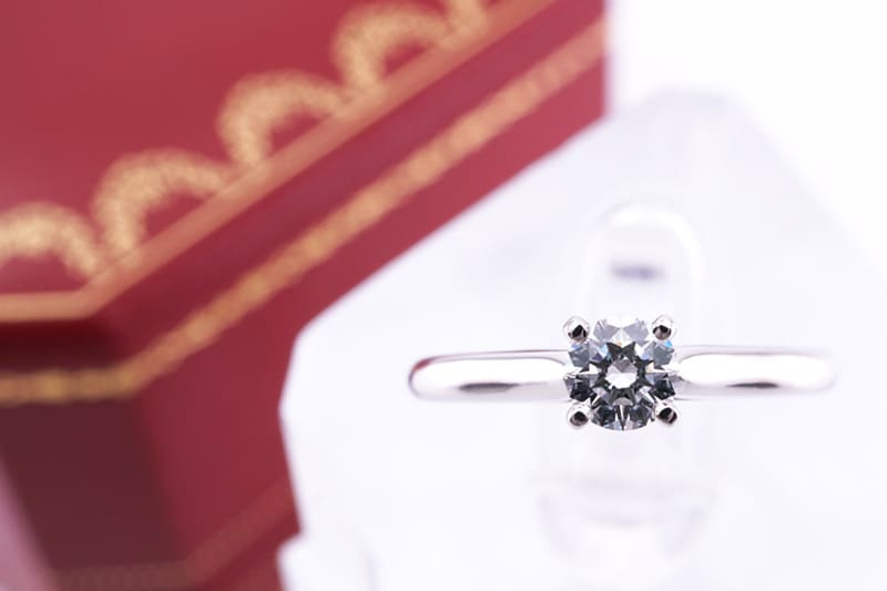 カルティエ Cartierソリテール1895 ダイヤリング 婚約指輪 エンゲージリング ダイヤモンド D0.25ct プラチナ Pt950