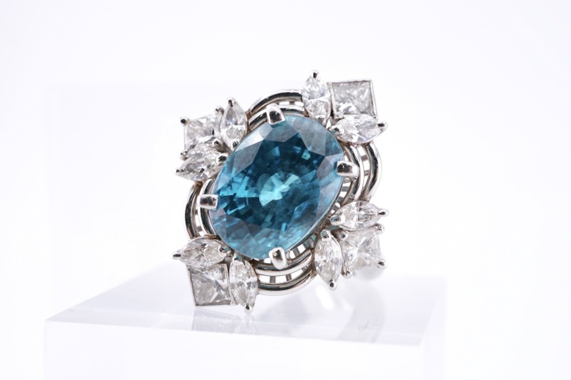 投稿記事「ノーブランドの色石ダイヤモンドリングを高価買取いたしました！」の商品画像