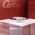 カルティエの婚約指輪を高価買取いたしました！