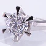 ダイヤリング 立爪 婚約指輪を高価買取いたしました！
