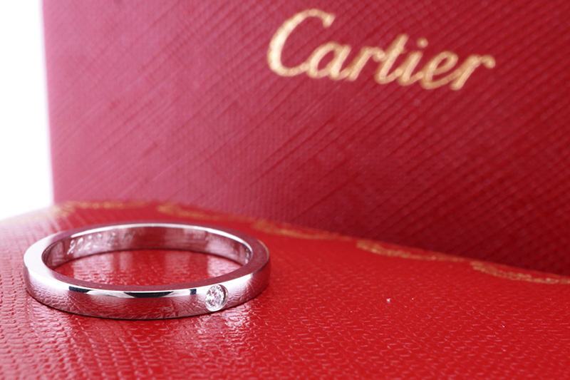 投稿記事「カルティエのダイヤリング、ウェディングリング/結婚指輪を高価買取いたしました！」の商品画像
