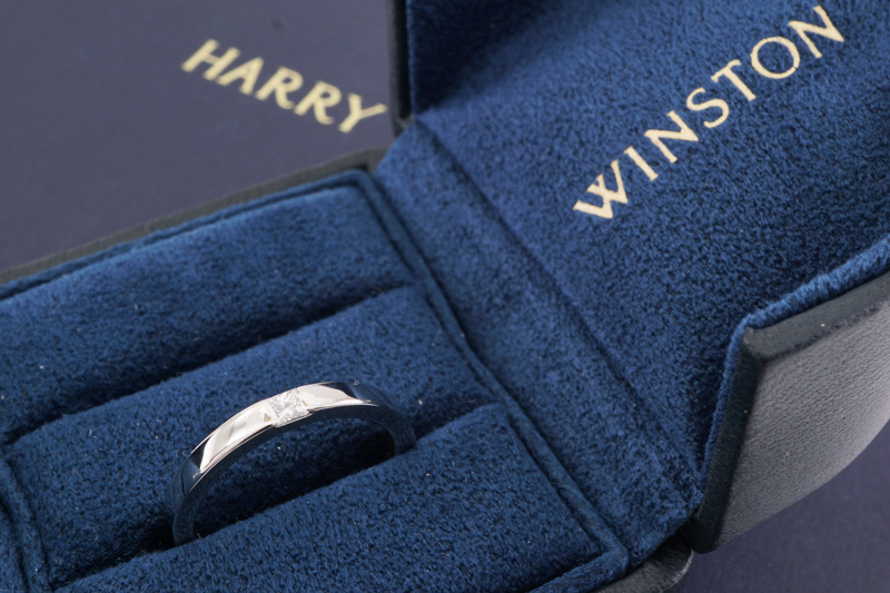 投稿記事「ハリーウィンストン HARRY WINSTON プリンセスカットマリッジリング を買い取りいたしました。」の商品画像