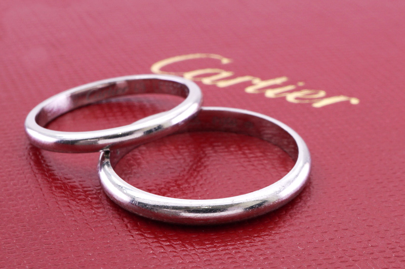 投稿記事「カルティエの結婚指輪、ウェディングリングを高価買取いたしました！」の商品画像