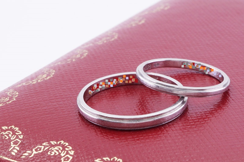 投稿記事「カルティエの結婚指輪、ダムールを高価買取いたしました！」の商品画像