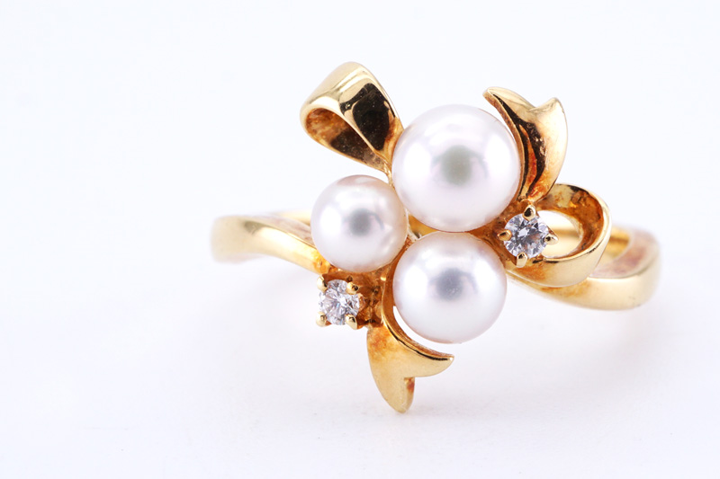 投稿記事「ミキモトのパールリング、真珠の指輪を高価買取いたしました！」の商品画像