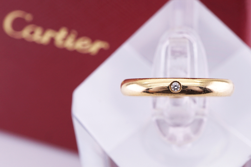 投稿記事「カルティエ1895ウェディングリング、イエローゴールドの結婚指輪を高価買取いたしました！」の商品画像