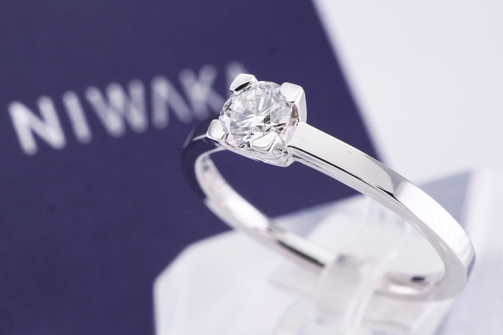 投稿記事「俄 心 ダイヤリングを買取しました！」の商品画像