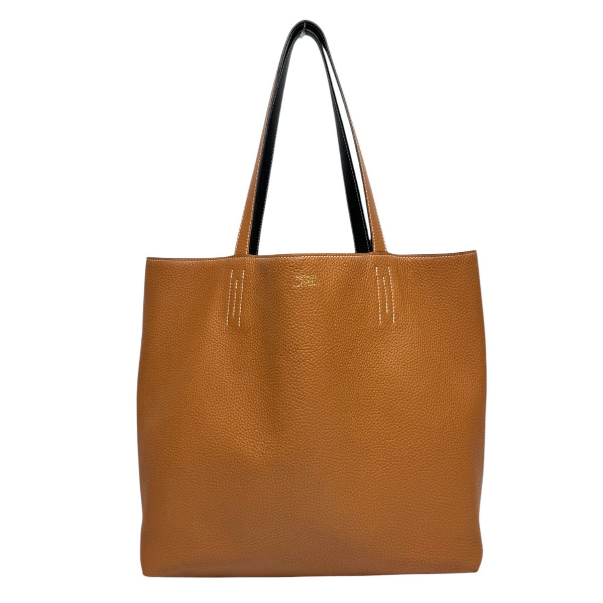 投稿記事「エルメス ドゥブルセンス36 トリヨンクレマンス ノワール×トフィを買取しました！」の商品画像