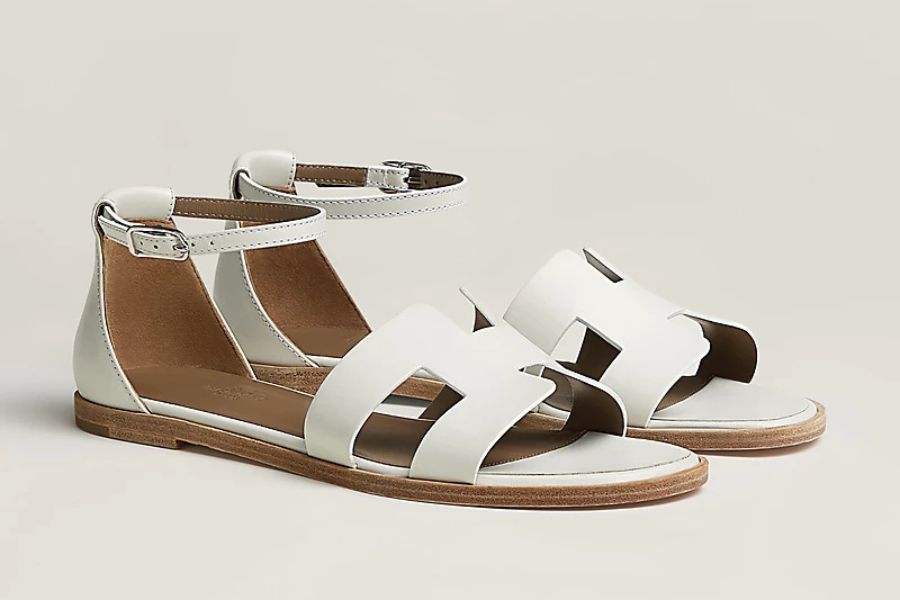 エルメスのサンダル(サントリーニ)