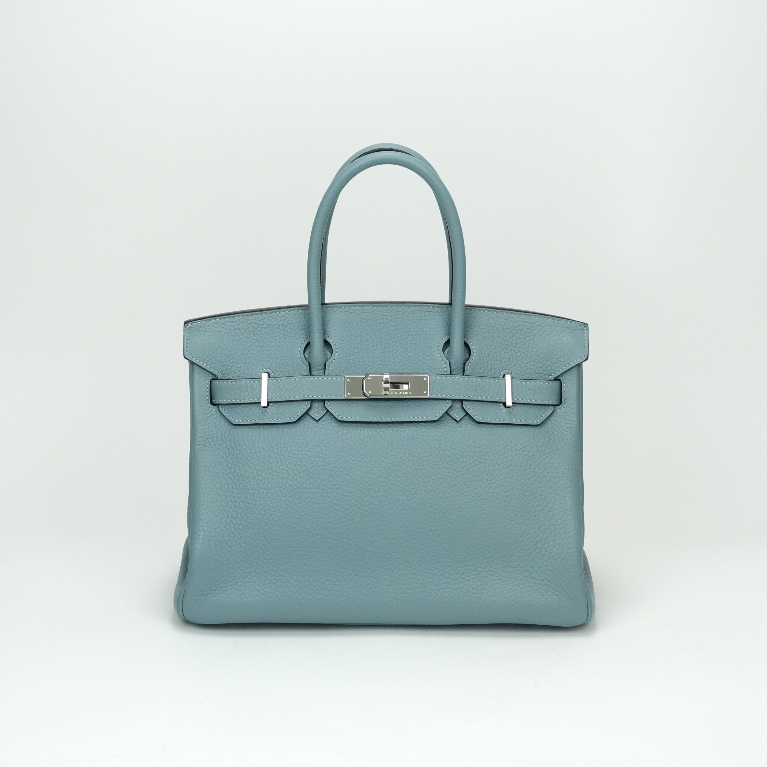 投稿記事「エルメス バーキン30 トゴ シエル シルバー金具を買取しました！」の商品画像