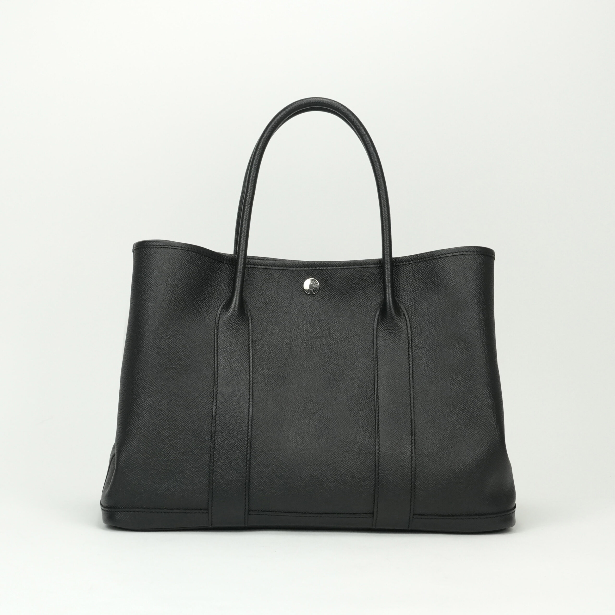 投稿記事「エルメス ガーデンパーティPM エプソン ブラック シルバー金具を買取しました！」の商品画像