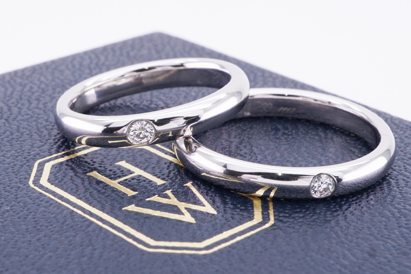 投稿記事「ハリーウィンストン ラウンドマリッジリング を買取しました！」の商品画像