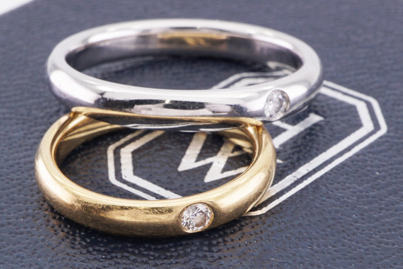 投稿記事「ハリーウィンストン ラウンドマリッジリングを買取しました！」の商品画像