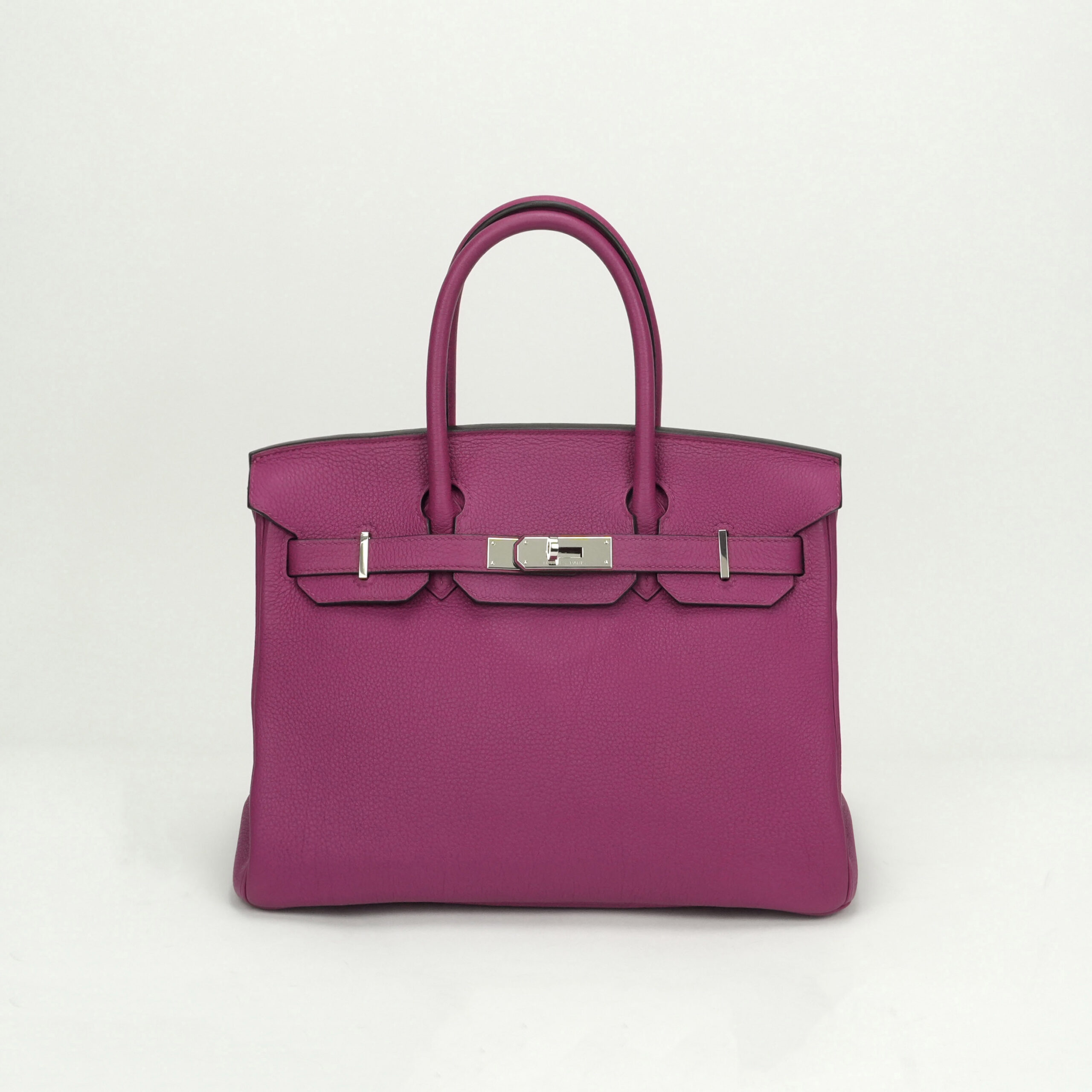 投稿記事「エルメス バーキン30 トゴ ローズパープル シルバー金具を買取しました！」の商品画像