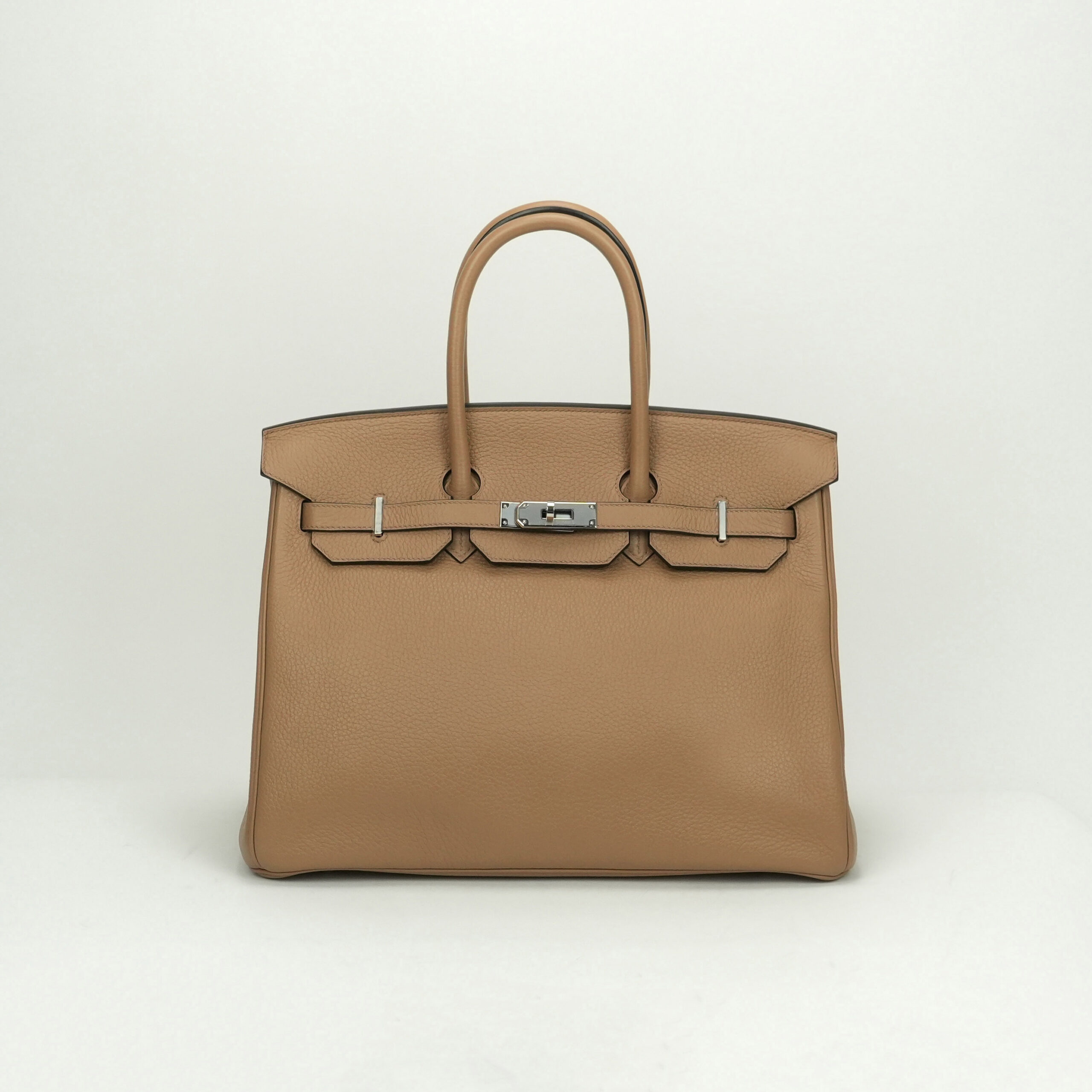 投稿記事「エルメス バーキン35 トゴ チャイ シルバー金具を買取しました！」の商品画像