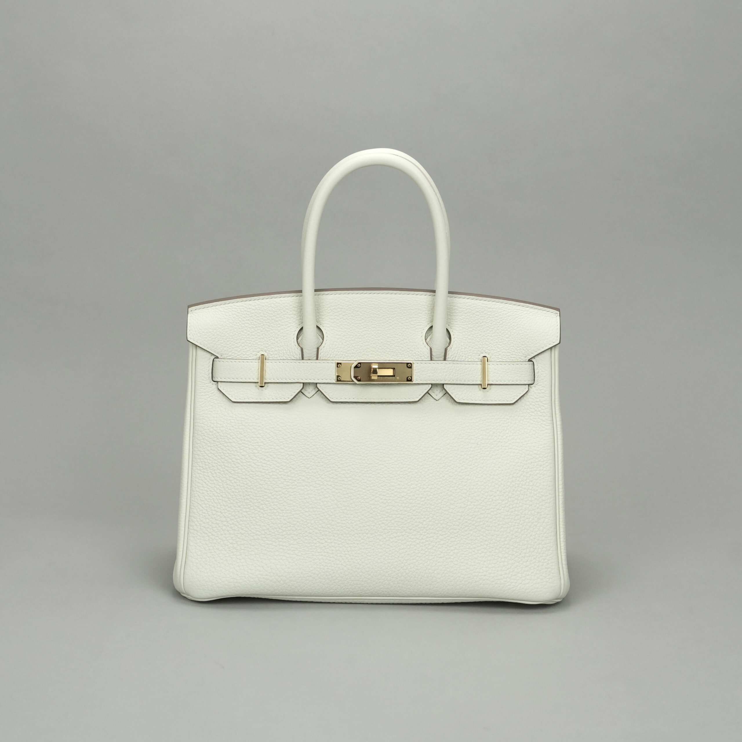 投稿記事「エルメス バーキン30 トリヨンクレマンス マッシュルーム ゴールド金具を買取しました！」の商品画像