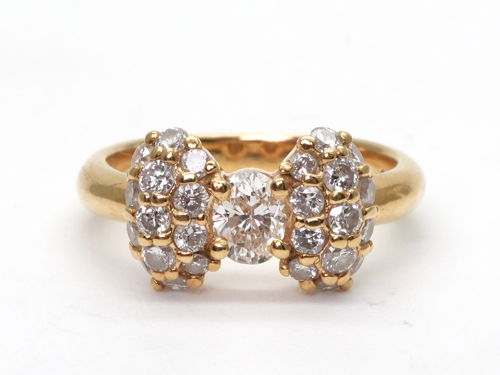 投稿記事「ダイヤ リング k18 0.28ct 0.52ctを買取しました！」の商品画像