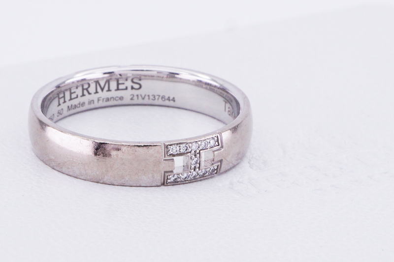 投稿記事「エルメス ヘラクレス ダイヤリングを買取しました！」の商品画像