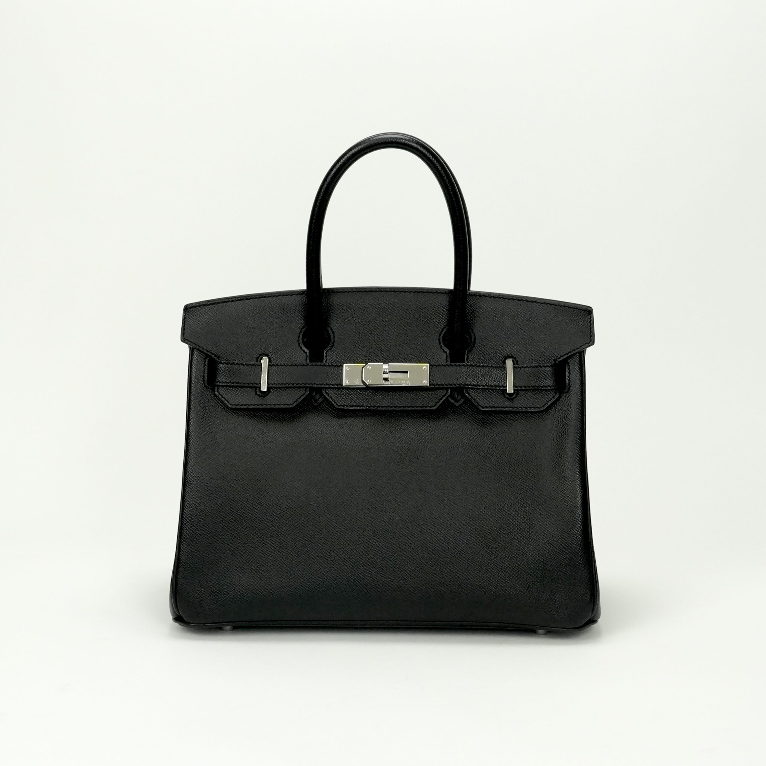 投稿記事「エルメス バーキン30 エプソン ブラック シルバー金具を買取しました！」の商品画像