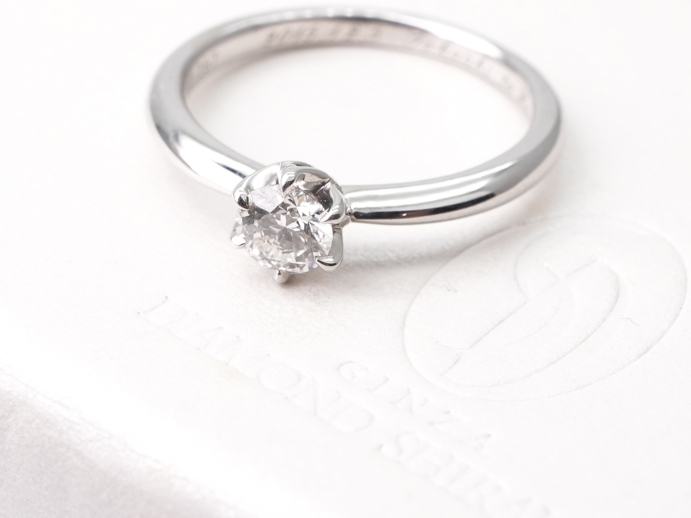 投稿記事「ダイヤモンドシライシ　リングを買取しました！」の商品画像