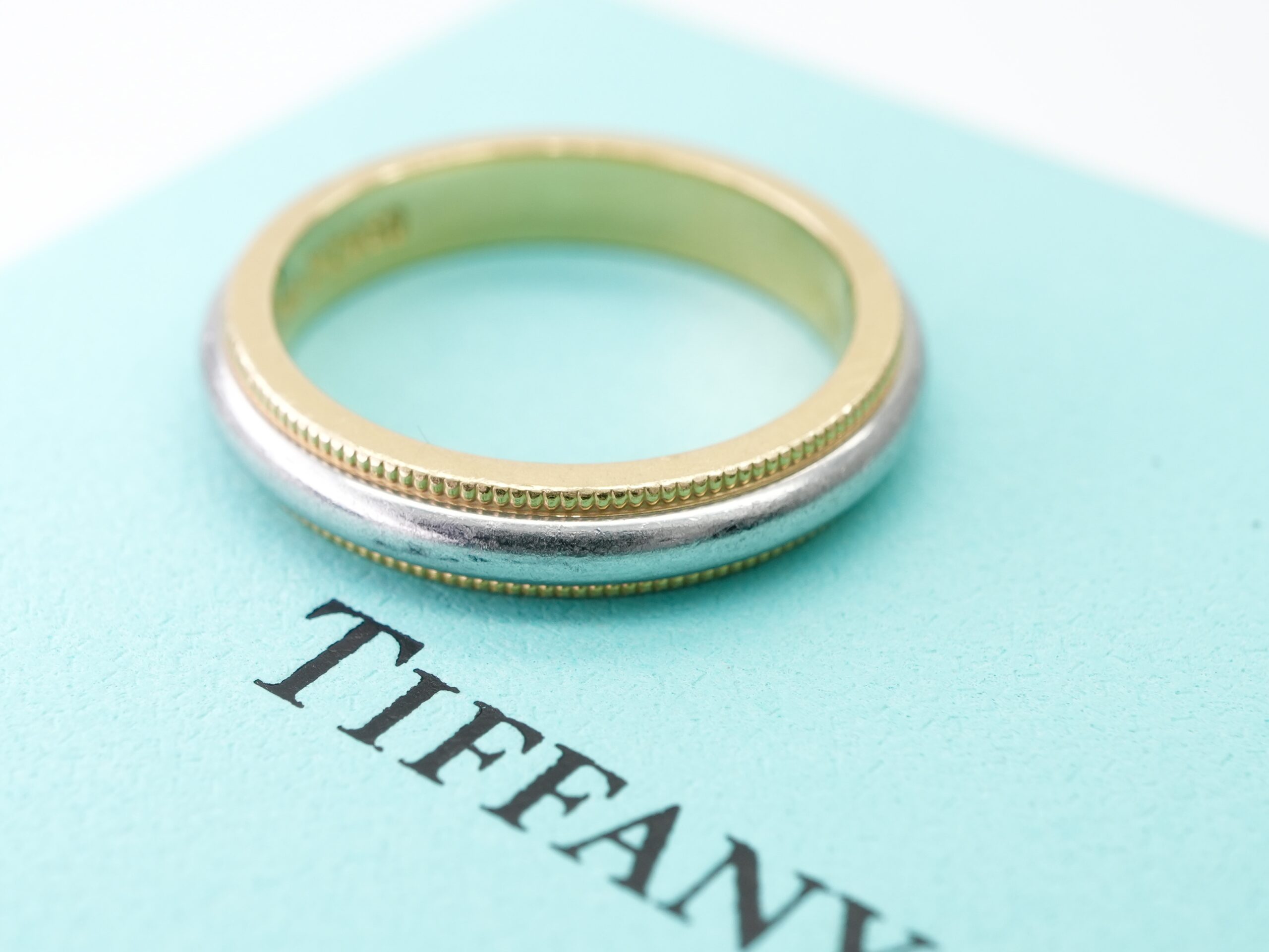 投稿記事「ティファニー ミルグレインバンドリング を買取しました！」の商品画像