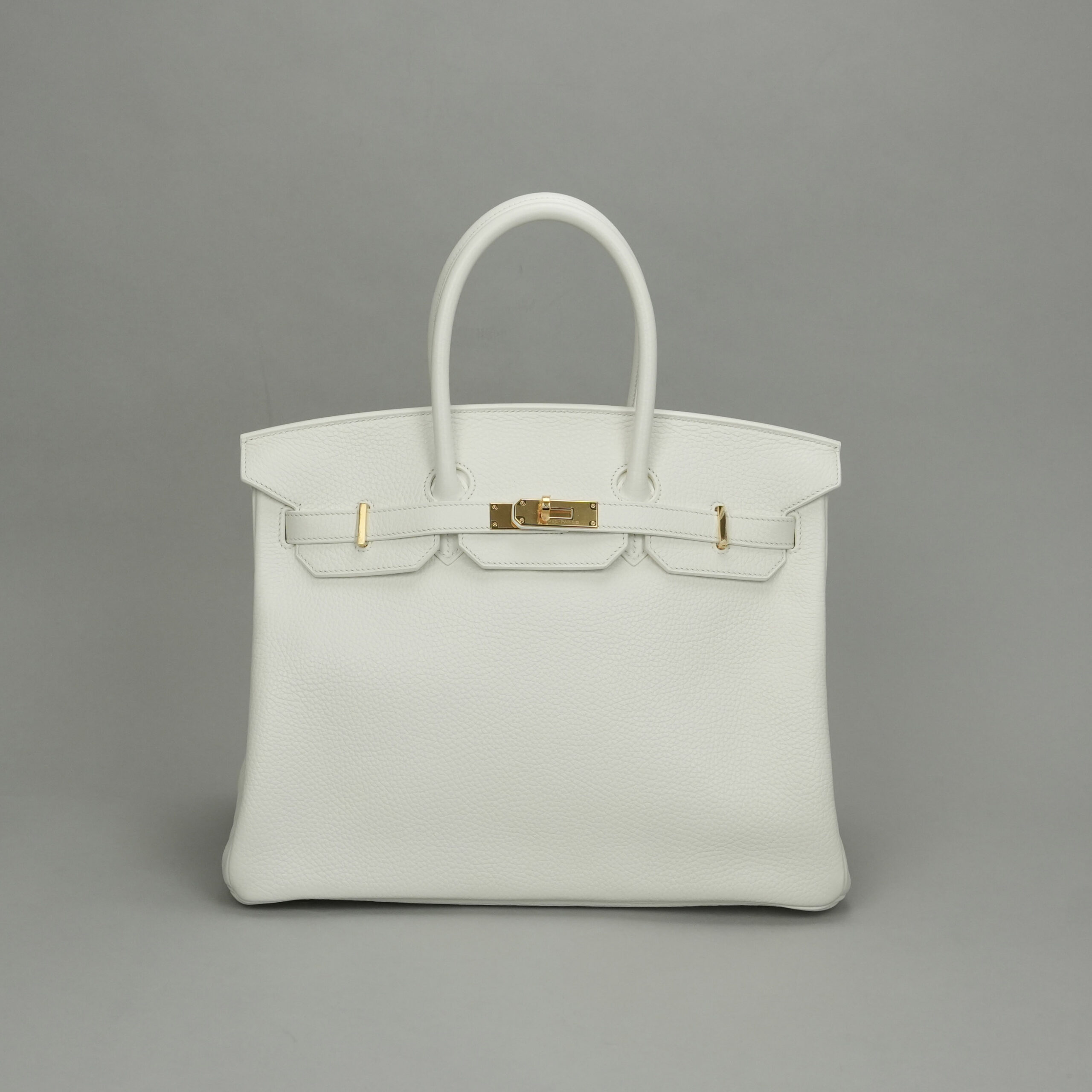 投稿記事「エルメス バーキン35 トリヨンクレマンス ホワイト ゴールド金具を買取しました！」の商品画像