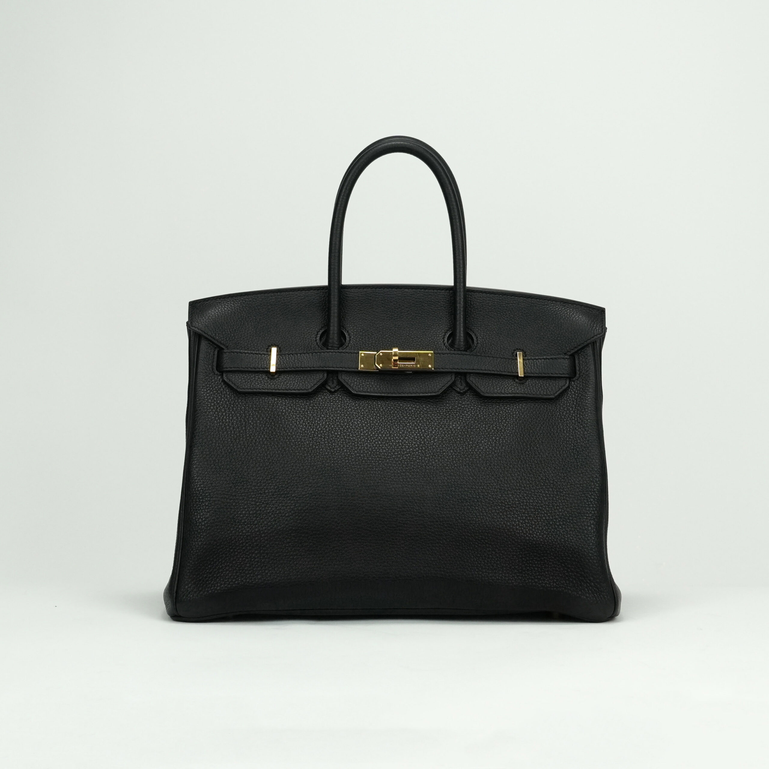 投稿記事「エルメス バーキン35 トゴ ブラック ゴールド金具を買取しました！」の商品画像