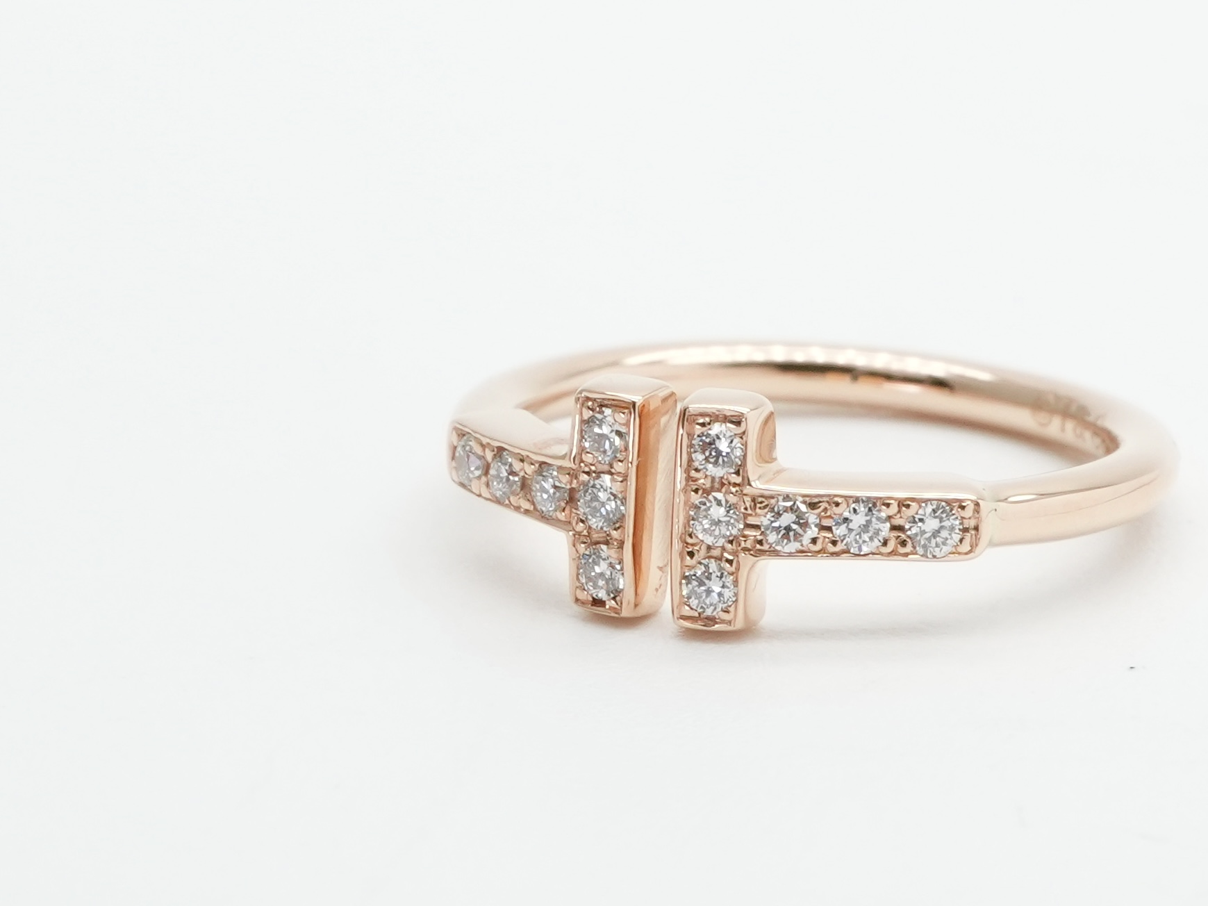 投稿記事「ティファニー Tワイヤー ダイヤ リングを買取しました！」の商品画像