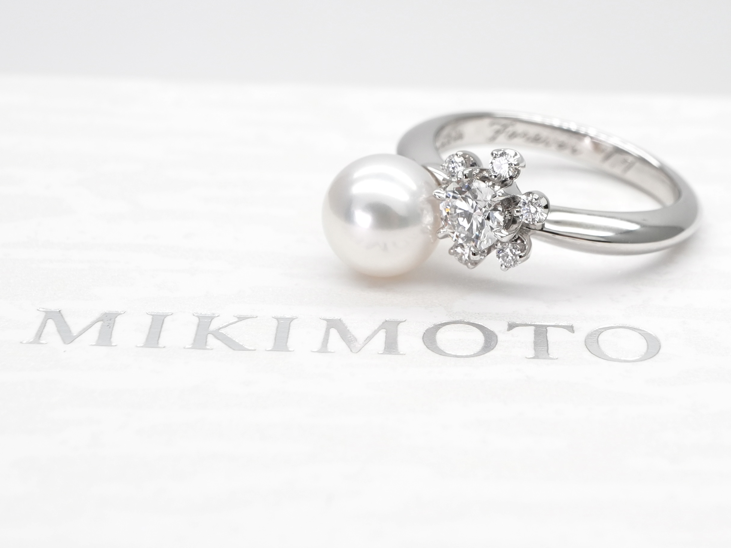 投稿記事「新品未使用 ミキモト パールダイヤリングを買取しました！」の商品画像