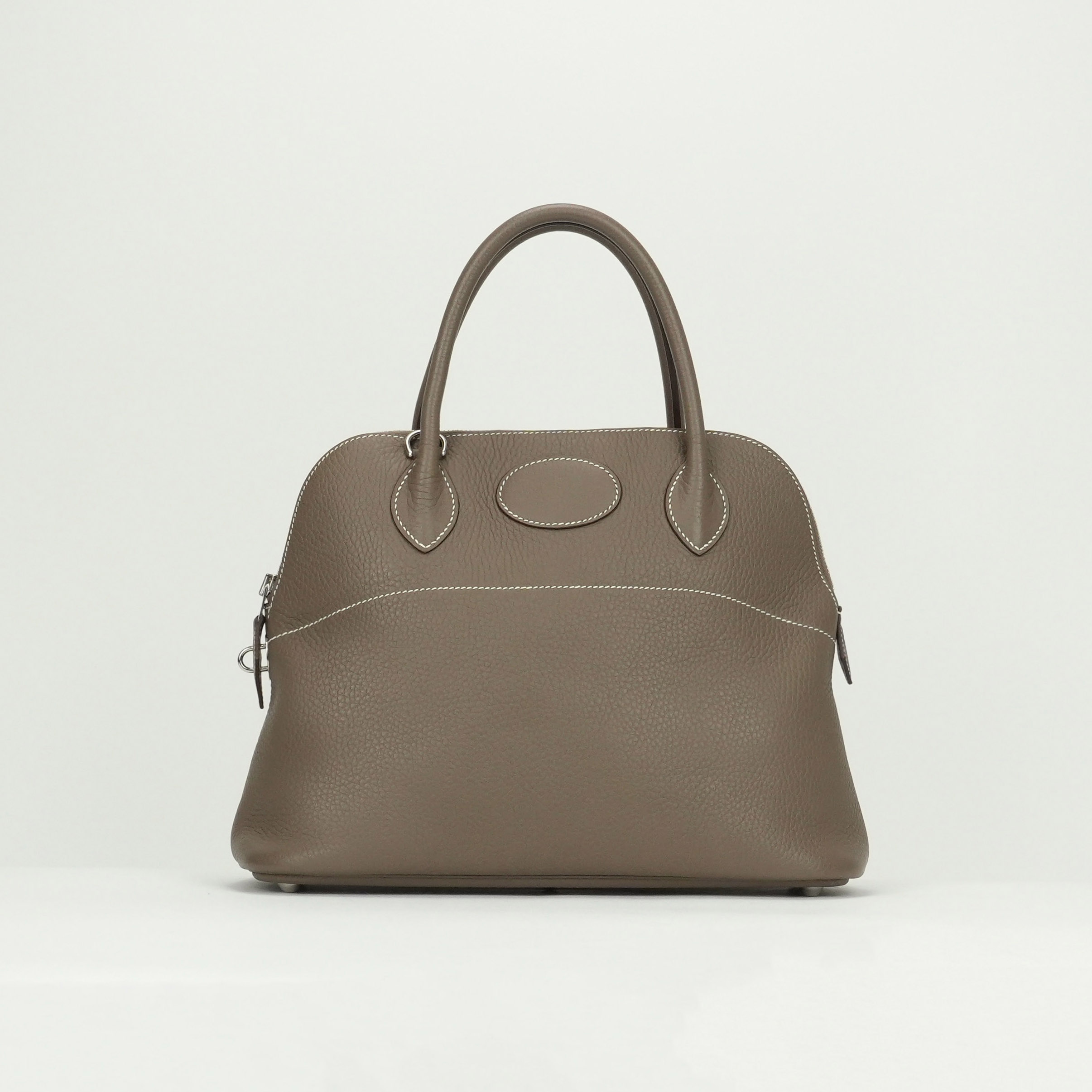 投稿記事「エルメス ボリード31 トリヨンクレマンス エトゥープ シルバー金具を買取しました！」の商品画像