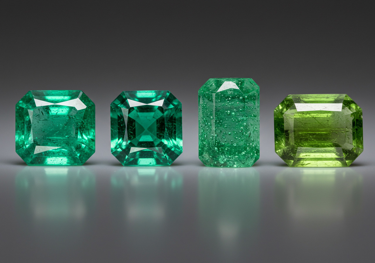 イミテーションのエメラルドのイメージ画像