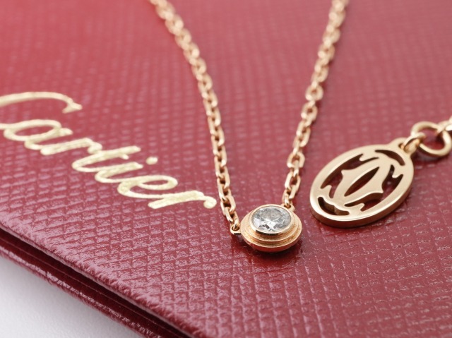 投稿記事「カルティエ ダムール ダイヤネックレス SM を買取しました！」の商品画像