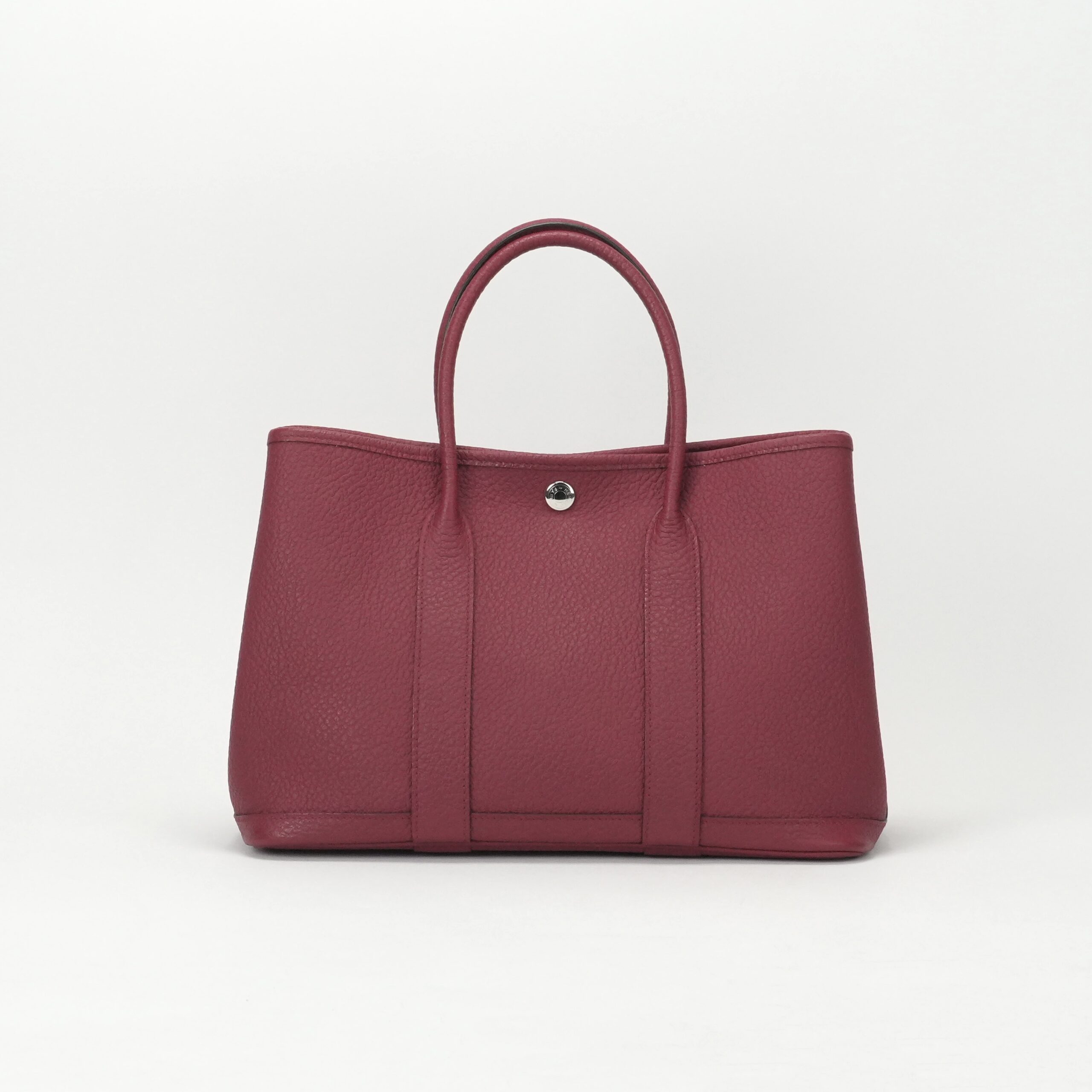 投稿記事「エルメス ガーデンパーティTPM カントリー ルージュアッシュ シルバー金具を買取しました！」の商品画像