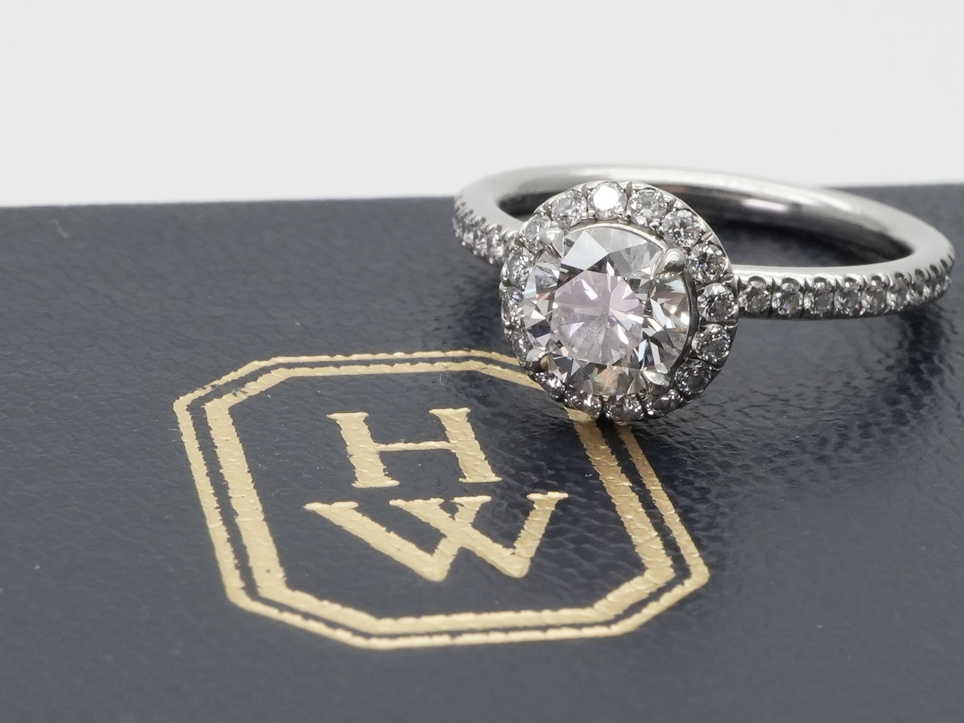 投稿記事「ハリーウィンストン マイクロパヴェ ダイヤリングを買取しました！」の商品画像