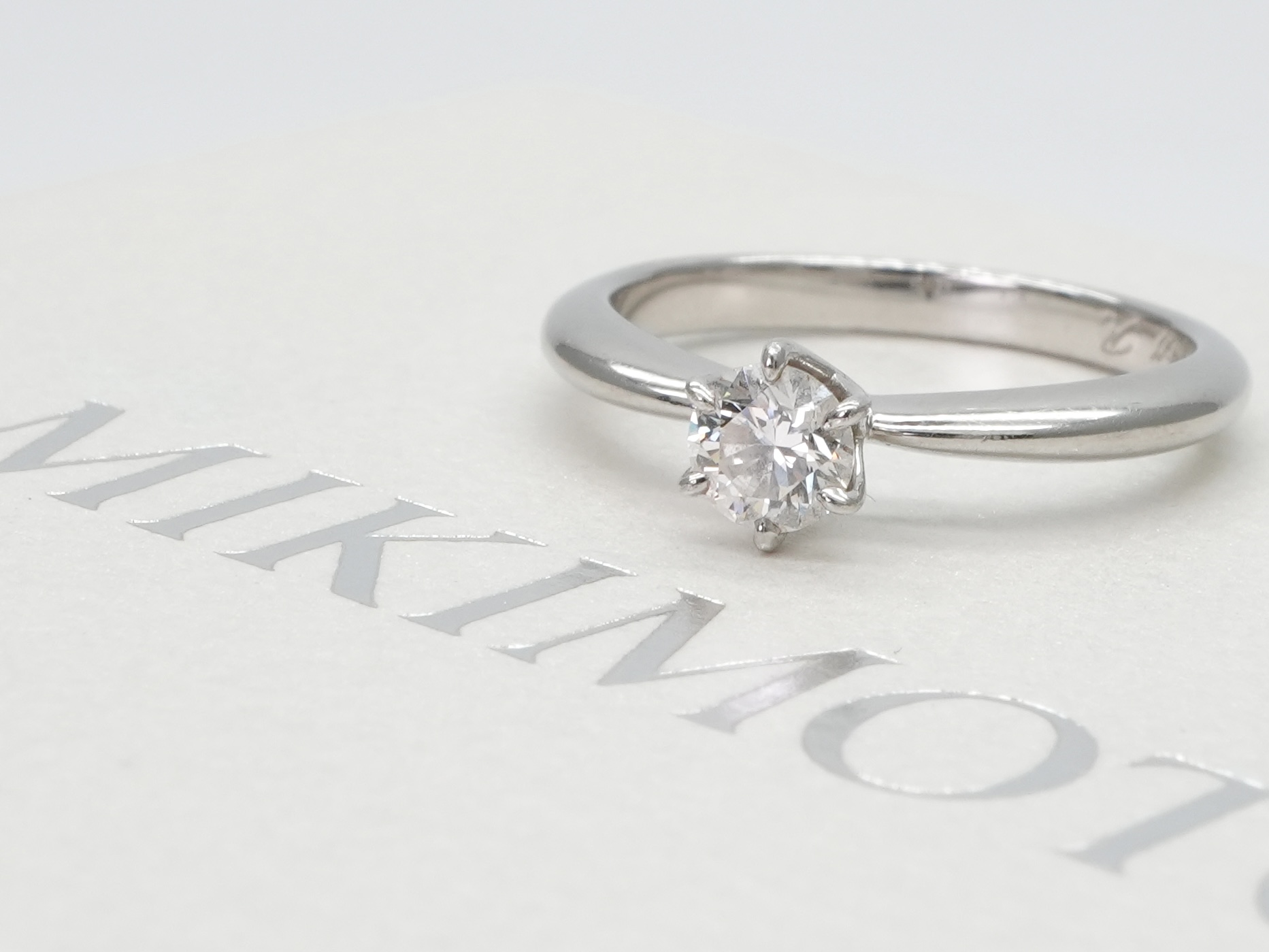 投稿記事「ミキモト ダイヤ リング を買取しました！」の商品画像