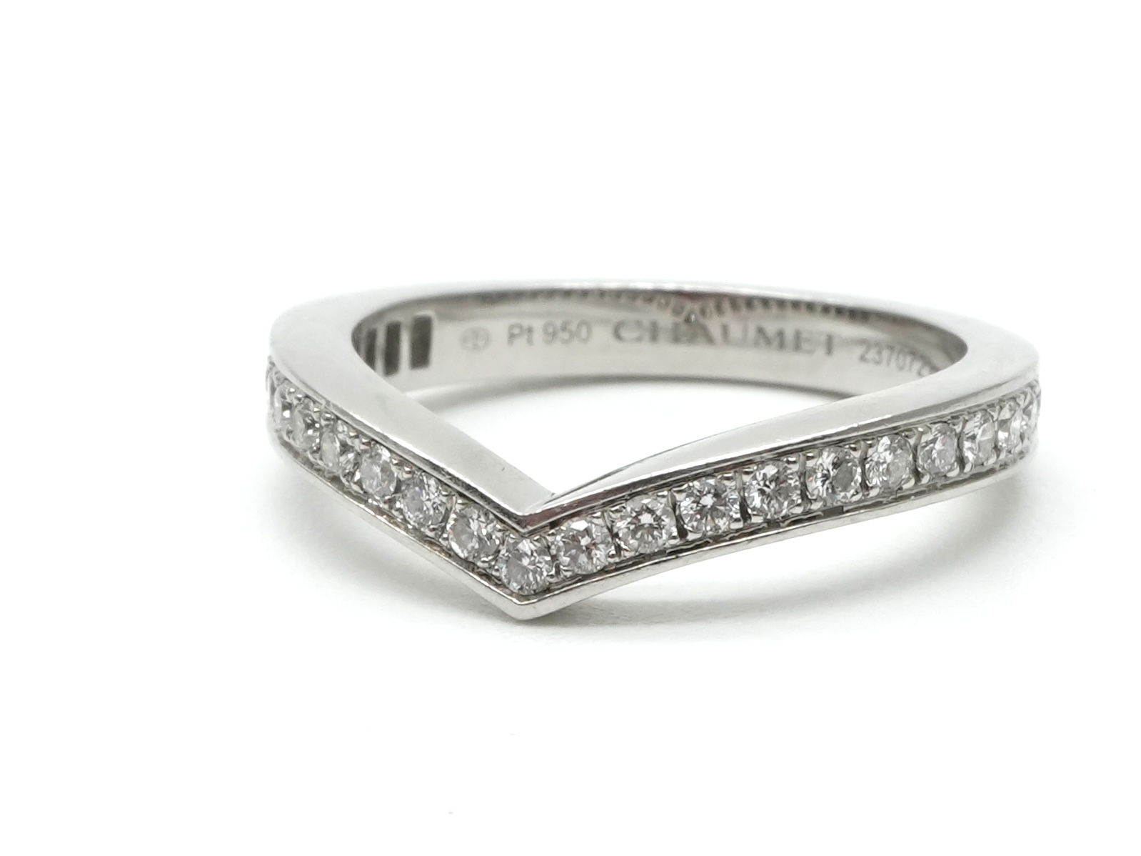 投稿記事「ショーメ ジョゼフィーヌ エグレット バンドリング マリッジリングを買取しました！」の商品画像